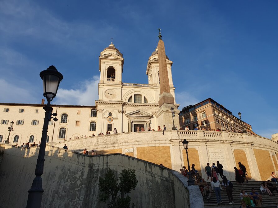 2317 km - Spanish steps, Rome, Italy